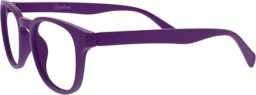 Miniatura 5 de OPULIZE Pop - Paquete de 4 lentes de lectura retro redondos para hombre y mujer, con bisagras de resorte, color negro, azul, verde, gris, RRRR2-1367