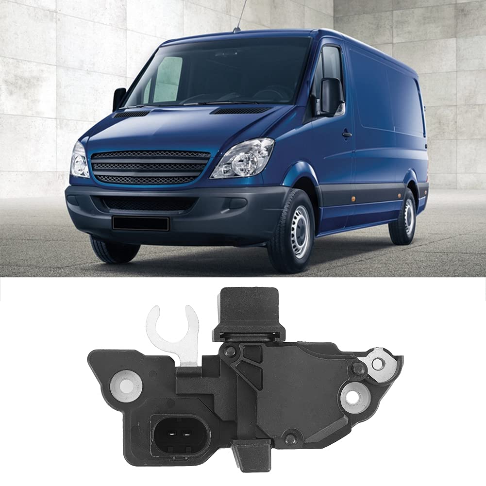 Auto-Lichtmaschinen-Spannungsregler, hochwertiger, langlebiger und leistungsstarker Ersatz für Mercedes Sprinter Viano Vito, Kunststoff, Metall, OEM 13430200