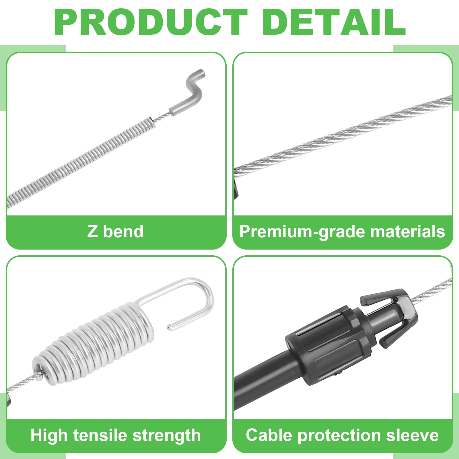 Cavo Di Controllo Della Trazione 115-8435 Compatibile Con Toro - Foto 6