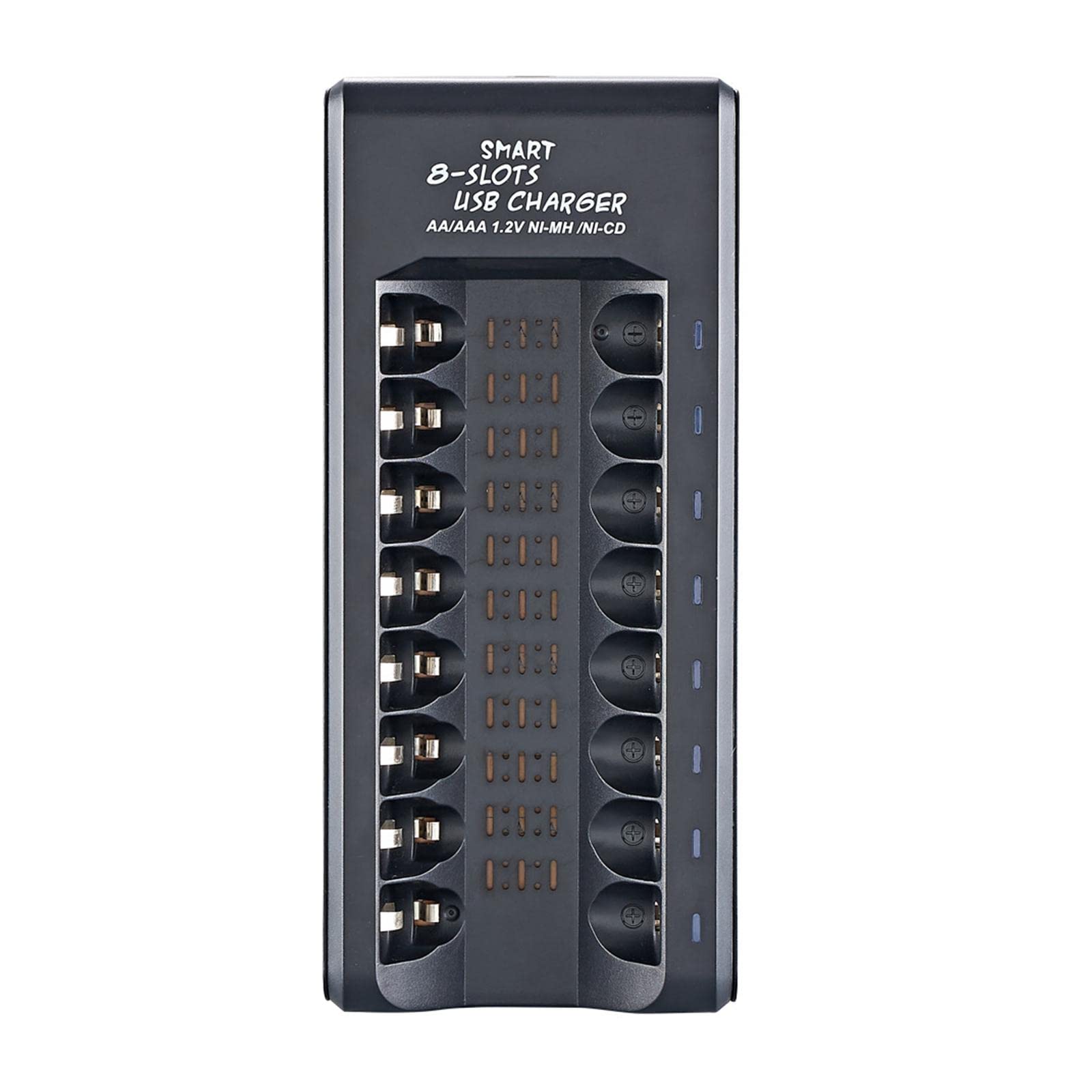 Enakshi® Smart 8-Slot 1.2V Ni-MH AA/AAA Battery Rechargeable USB Charger Easy Carry|Consumer Electronics | Multipurpose Batteries & Power | Battery Chargers-image-11