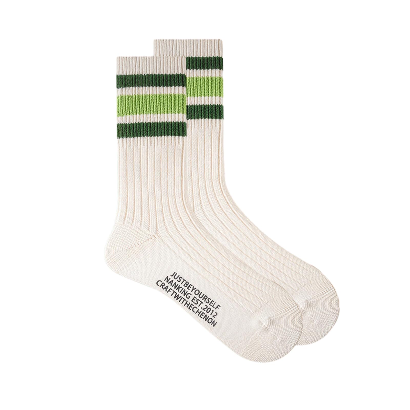 5 Paar – Herren Herbst und Winter gekämmte Baumwolle Socken Retro Paar Sport Skateboard Socken