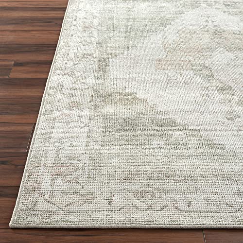 Tapete decorativo Livabliss Luca Medallion oliva 2'2" x 3'9" miniatura 4