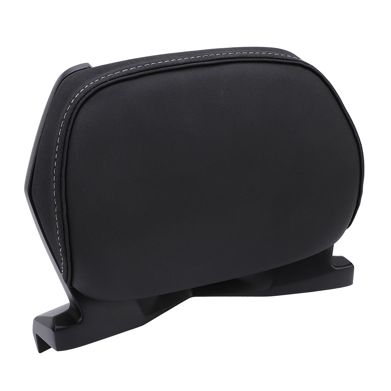 Dpofirs Almohadilla de Respaldo para Motocicleta, Elegante Ajuste Trasero de Cuero PU para Cojín de Asiento para Xmax 250 300 Tmax 530 560, Fácil Instalación
