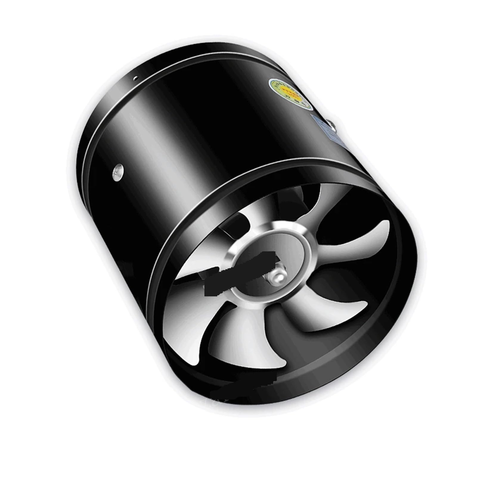 4''6''8'' Tuyau Conduit Plafond Ventilation D'air Ventilateur Booster Fenêtre Échappement Toilette Cuisine Mur Vent Croissance en intérieur(8INCH)