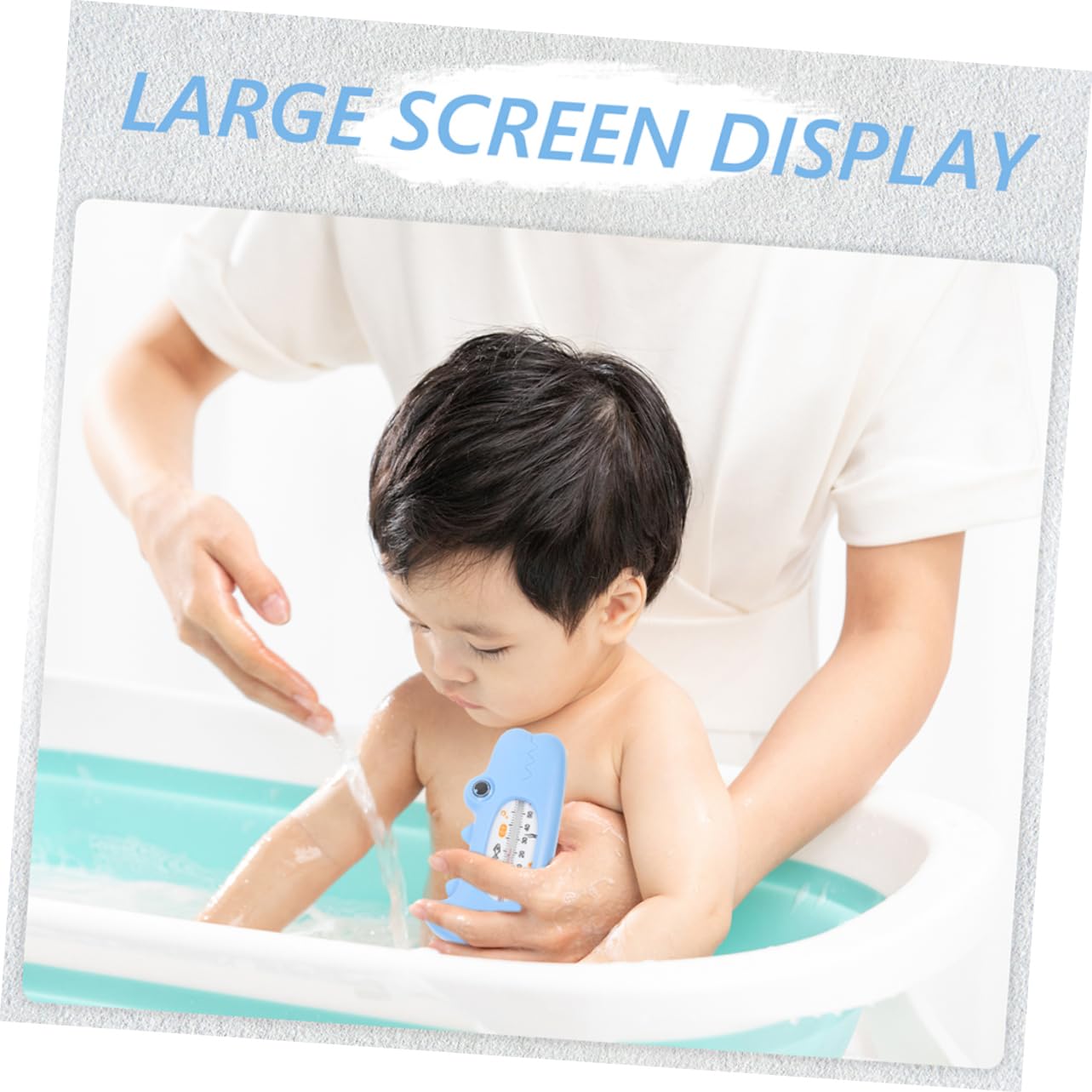 Yardwe 5 Ensembles Thermomètre Température Du Bain De Bébé Outil De Mesure De La Température De La Piscine Outil De Mesure De La Température De L'eau Pp Ciel Bleu 2 Pièces * 5