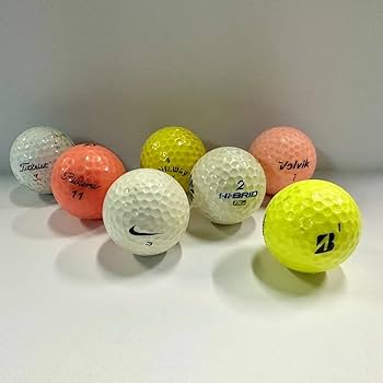 Amazon | ブランド混合 ロストボール 500個 Cランク 中古 ゴルフボール