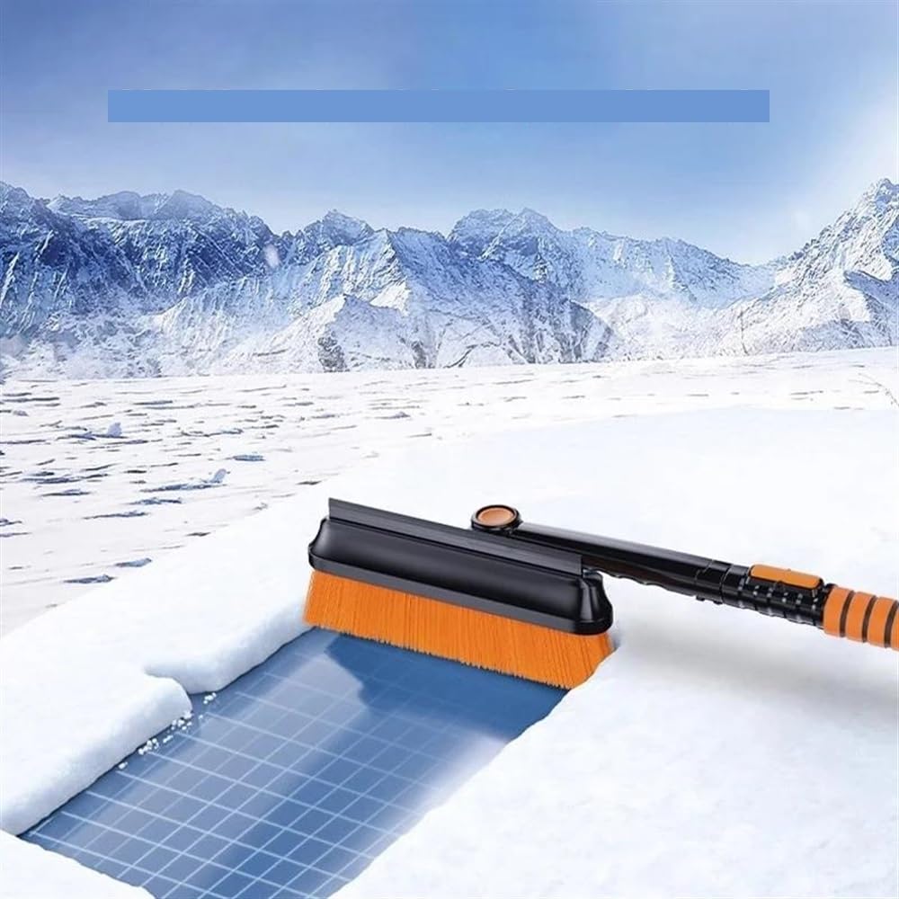 Rascador de hielo para coche 1set Hielo Coche 3 En 1 5 En 1 Retráctil Cepillo Pala Herramienta Remoción De Nieve De Invierno Pala Raspador Eliminación Hielo Auto Clean Accesorios Rascadores de hielo p