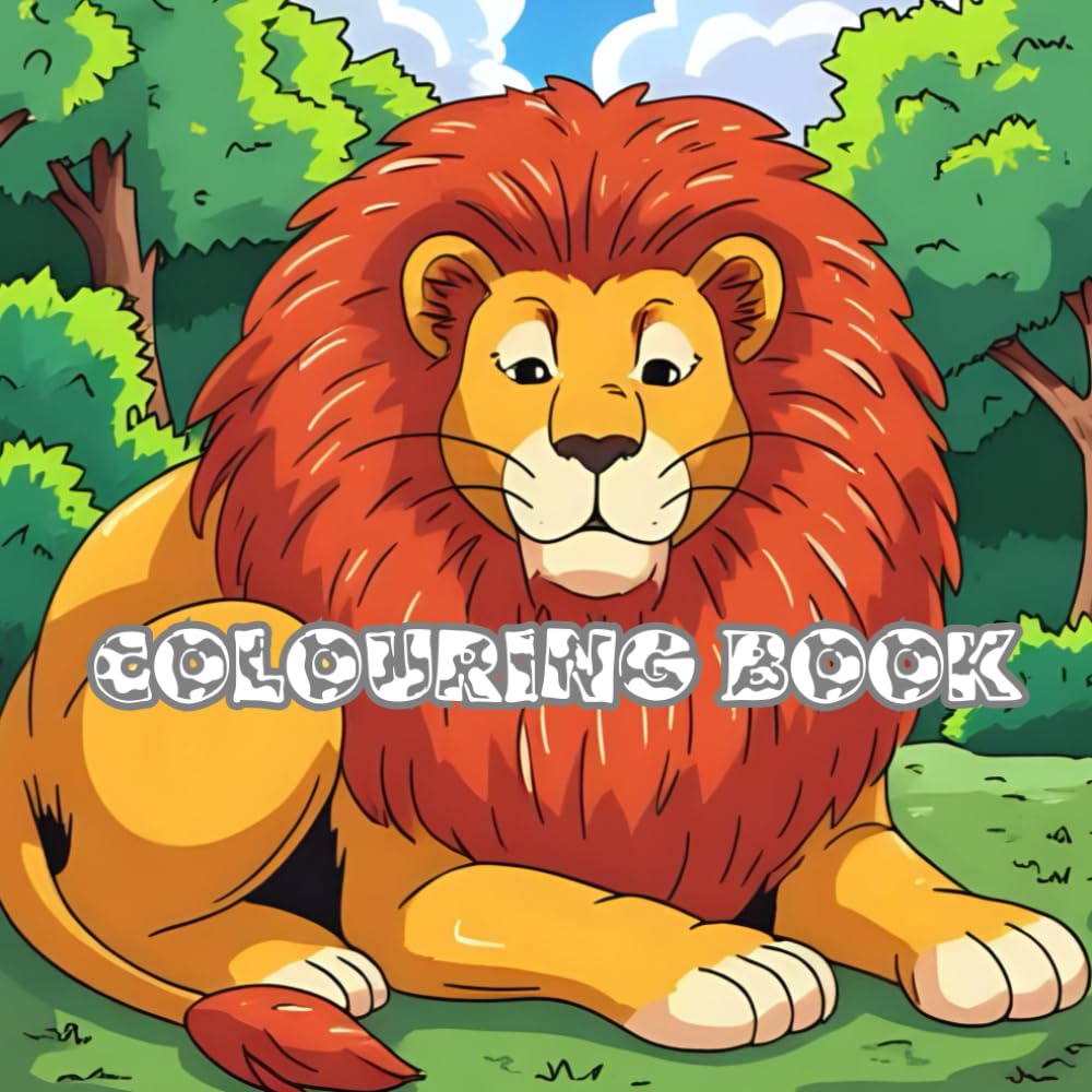 COLOURING BOOK: Coloring Pages for Little Artists A Creative Adventure for Kids