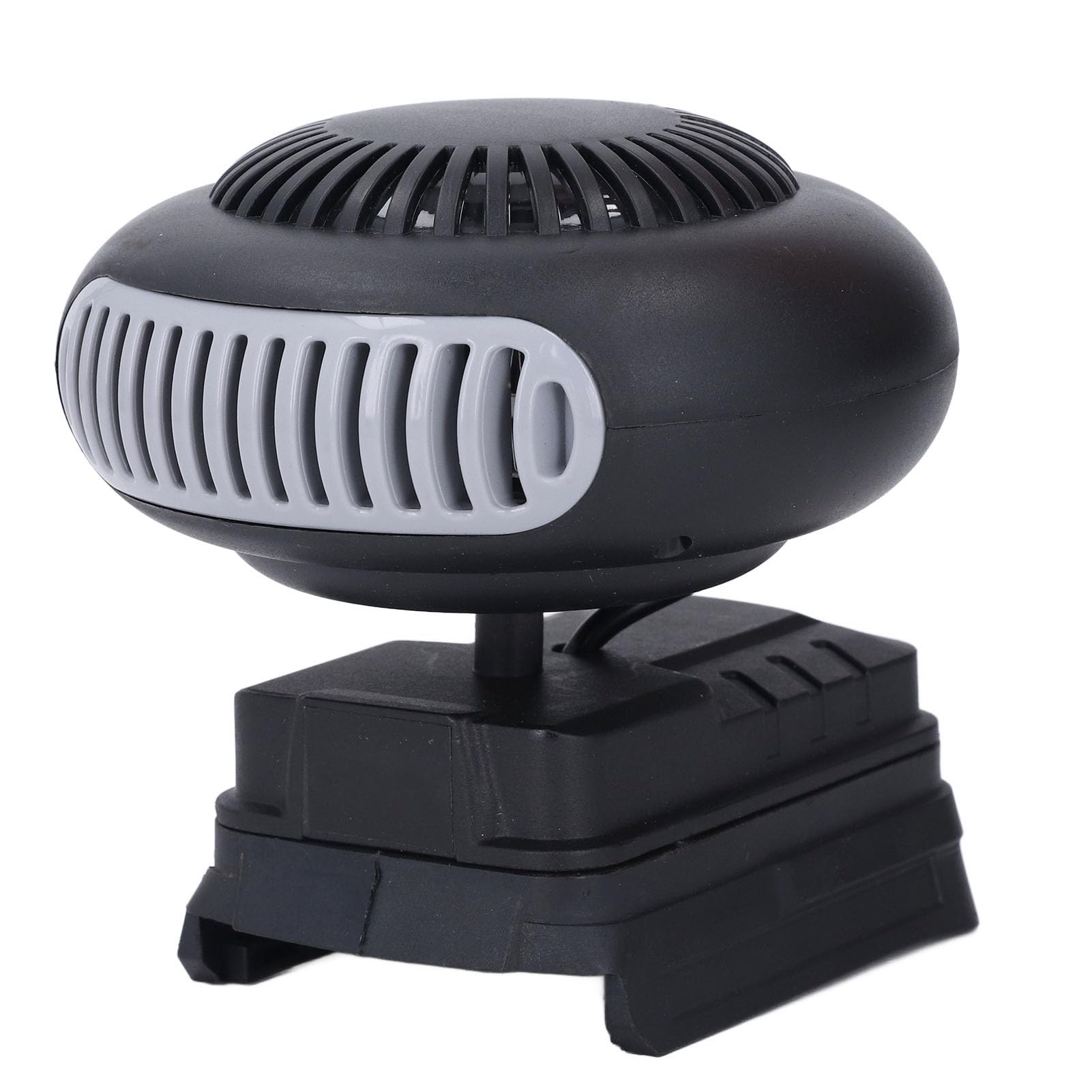 Zunate Portable Cordless Space Heater 170W Battery Powered 2 Temperature Gears 3080 Adjustable Angle 360 Rotating Electric Heater