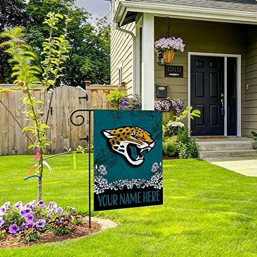 Image of Rico Industries NFL Standard /Primary Personalized 13 inch x 18 inch Double Sided Garden Flag