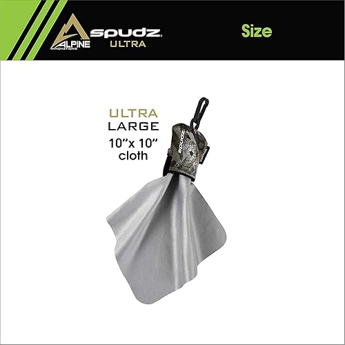 Miniatura 5 de SPUDZ Ultra Limpiador de pantalla de tela de microfibra y limpiador de lentes  Parte inferior que se puede cerrar