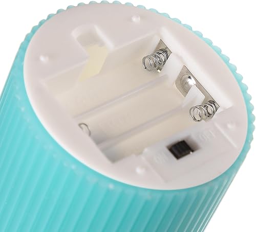 Miniatura 45 de Angelloong Velas parpadeantes de cristal transparente, sin llama, funcionan con control remoto y baterías, velas LED con temporizador, románticas