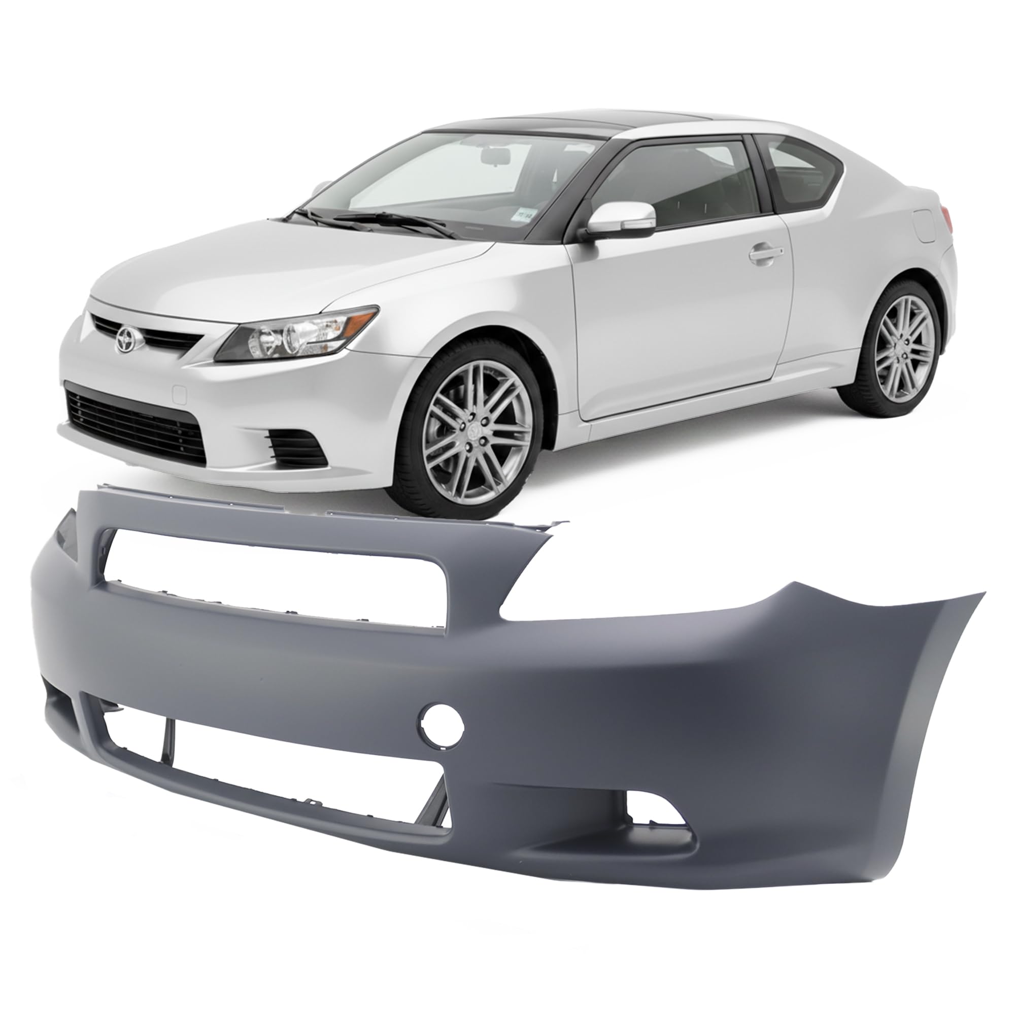 FitParts Compatible with Scion tC 2005–2010 Front Bumper Cover