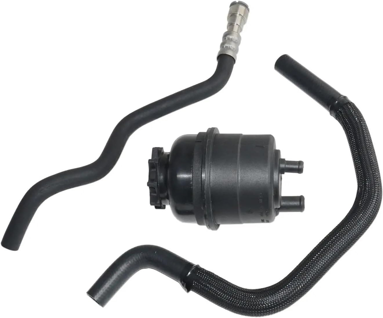 Power Steering Reservoir & Hose Kit Compatible For BMW E46 M52 M54 325i 325Ci 328i 330Ci