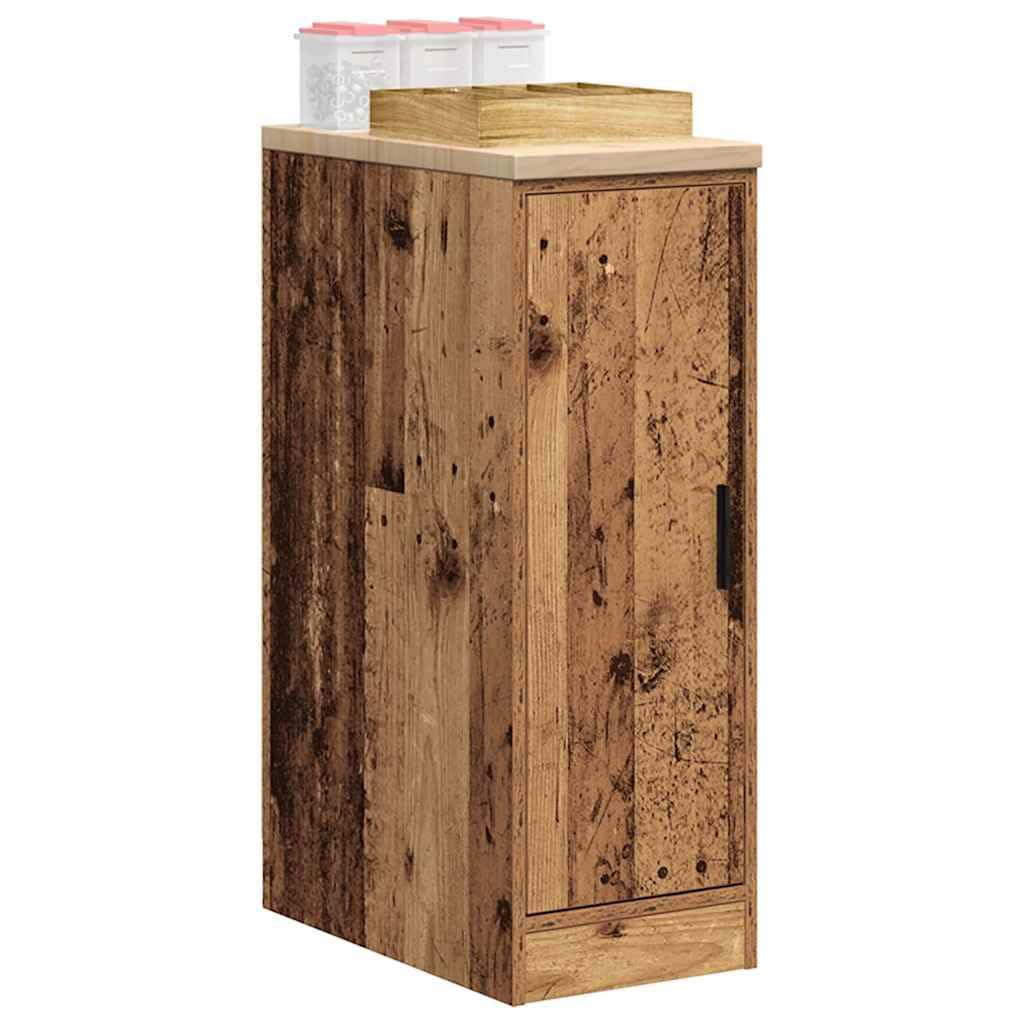 Générique Armoire de Rangement de Garage Vieux Bois 30x51x85 cm Bois pin,Entreprise & Industrie,Stockage Industriel,Armoires industrielles,Brun,18 KG,860560