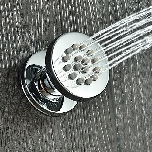 Artbath 8452665492 4Pcs Round Shower Body Jet Sparyer Massage Spa Rain Showerhead Side Wall Mount Shower Head Sprayer,Chrome thumb #1
