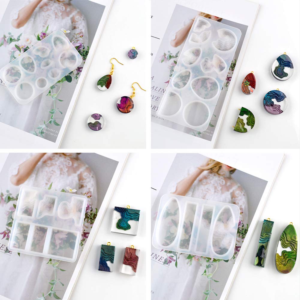 Epoxy Mal Zelf Ketting Maken - Landschap Ketting - Hobbywinkel