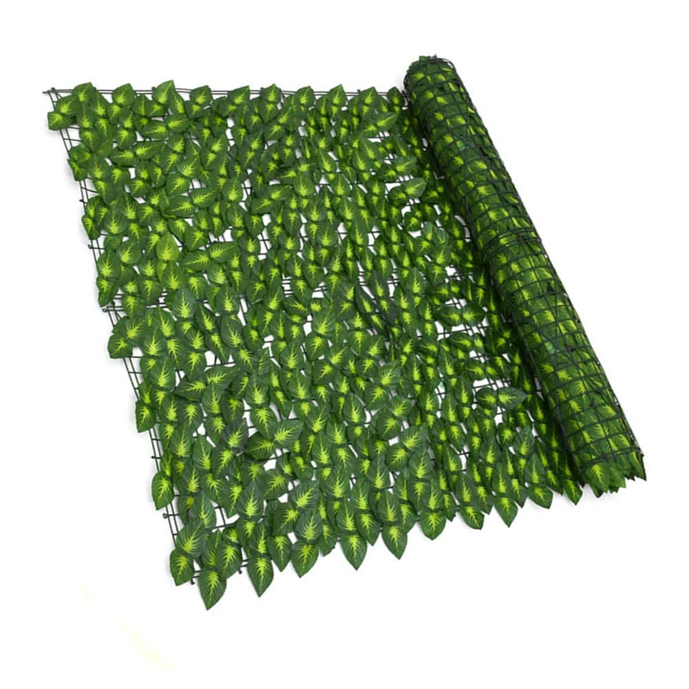 Hojas de Artificial para Jardín Seto Artificial Decoración de hojas de vid de valla de setos artificiales para valla de privacidad, pantalla de pared, jardín, patio, patio, exterior, decoración de