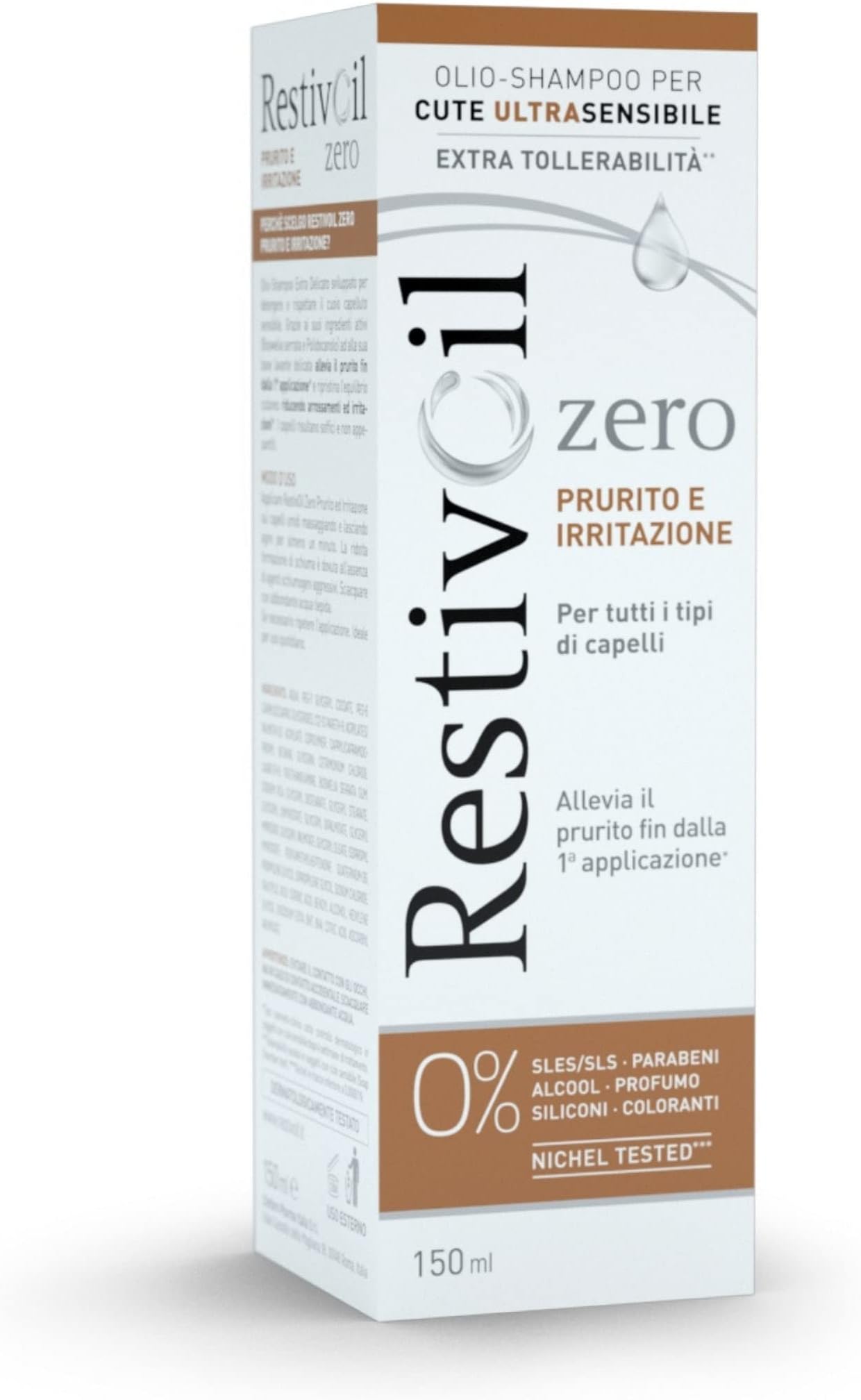 RestivOil Zero Prurito Irritazione Olio-Shampoo 150 ml