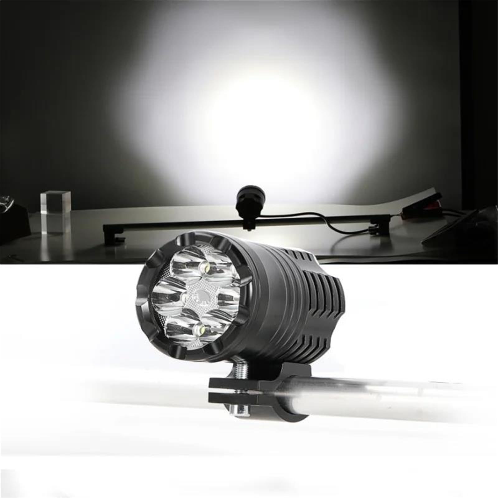 Reflektor motocyklowe Uniwersalne Reflektory Motocyklowe 12V Przednie Światła 10W Lampa Przeciwmgielna LED