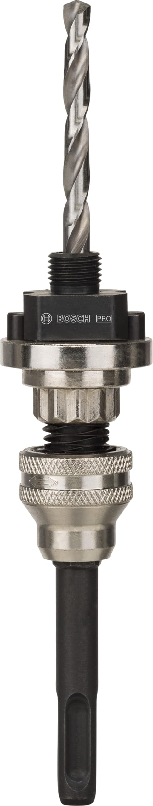 Bosch Bosch 1x PRO Q-Lock Arbor with SDS Plus Socket for Hole Saw Quick Change System (for Metal pipes and profiles, Plastics, 242 x 1