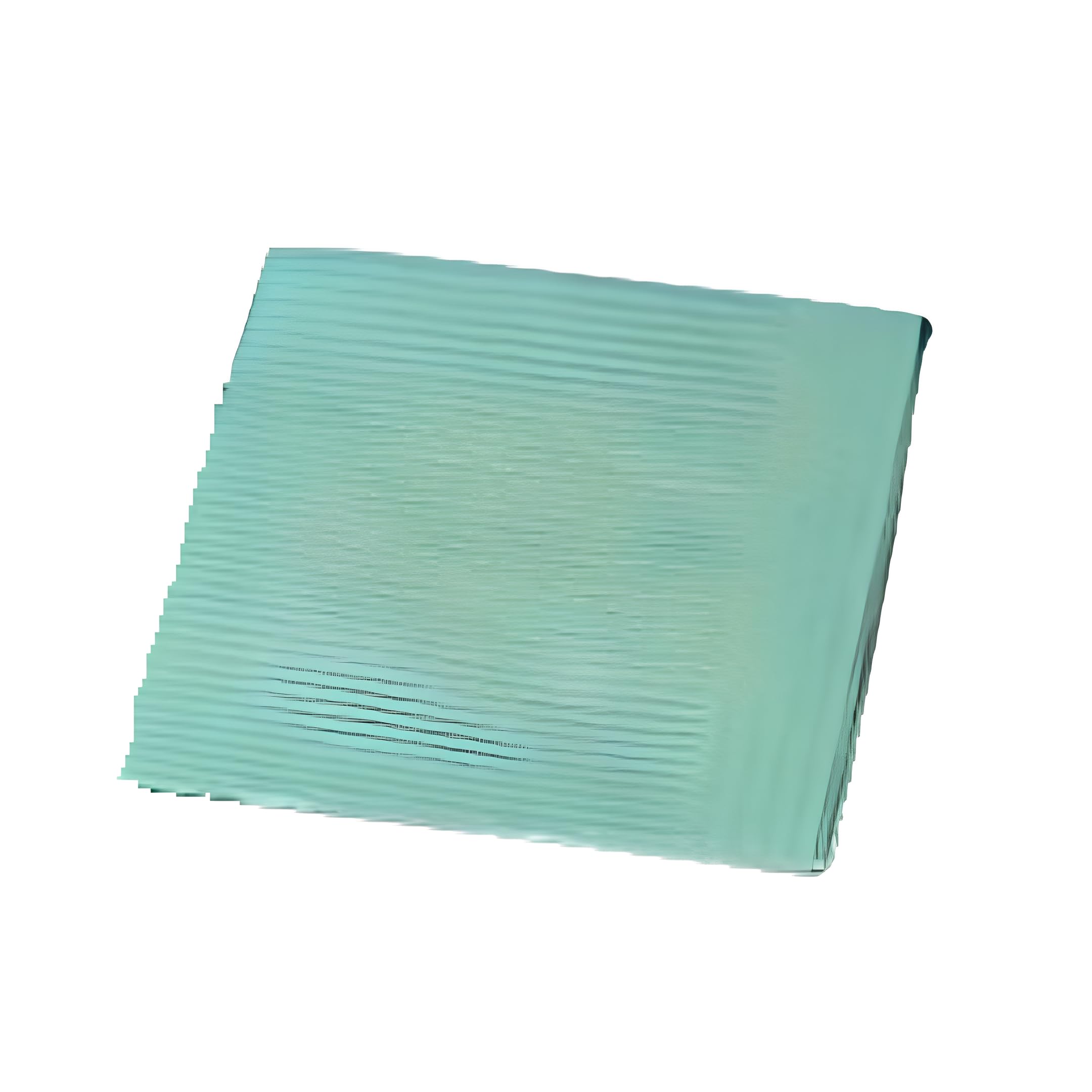 Lot de 500 lingettes en polyéthylène pliées à haute absorption et résistance à l'eau – dimensions 33 x 45 cm, lot de 500 lingettes 3 couleurs bleu clair, vert et blanc (vert)