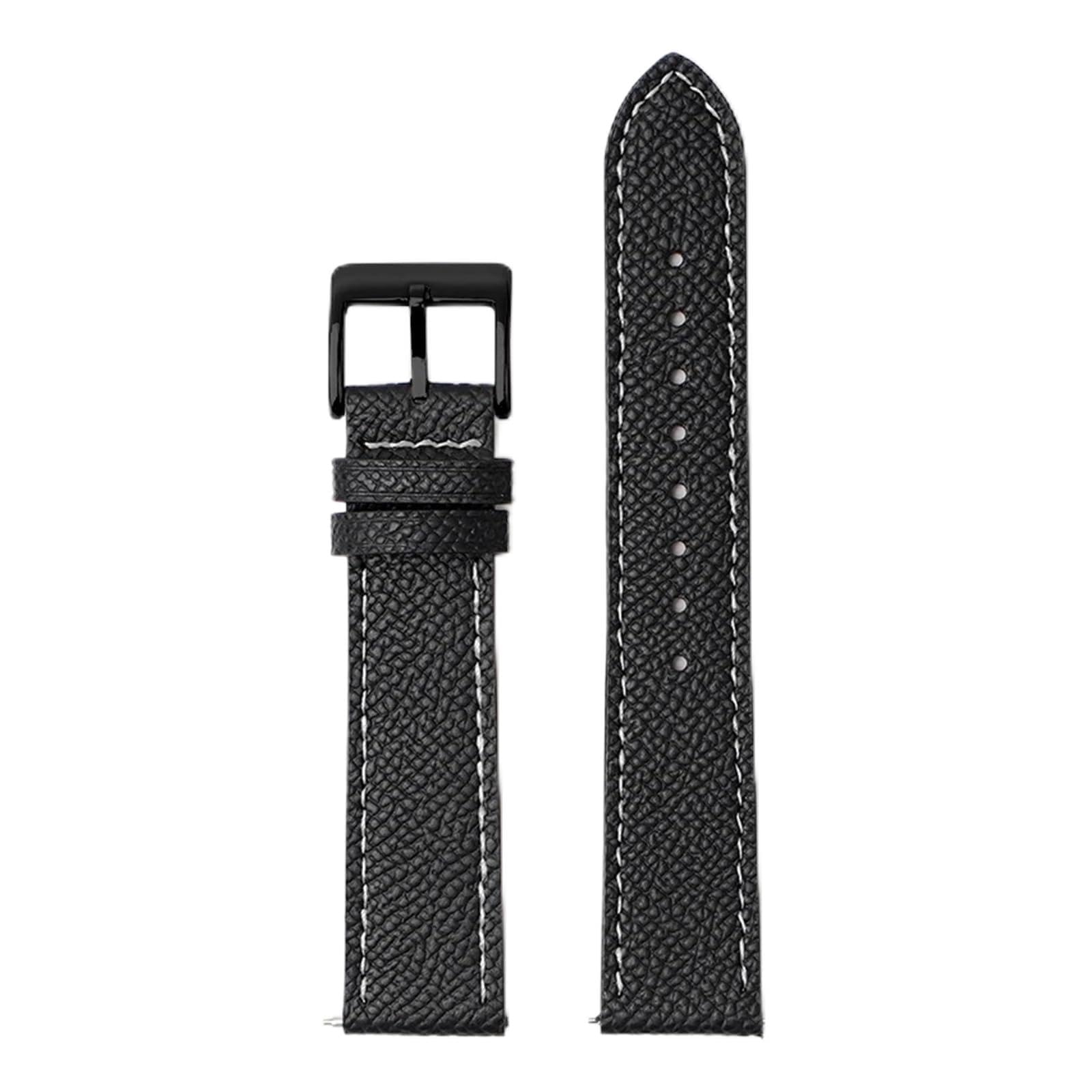 bracelet de montre réglable ， Bracelet de montre en cuir de veau, bracelet de montre à dégagement rapide, fait à la main, motif de paume, ceinture