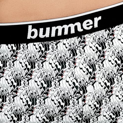Image of Bummer Micro Modal Boxer Shorts for Men - Ultra Soft & Breathable, 3 Times Softer Than Cotton, Anti-Bacterial, Stretchable for Ultimate Comfort & Style, Pack of 1 (A Shark Tank Product)