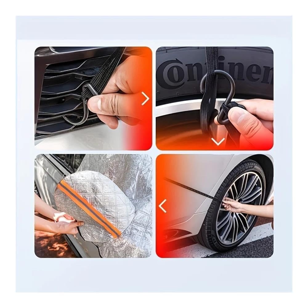 Parasole for Auto, Protezione da Neve, antigelo, Antivento, for Parabrezza Anteriore