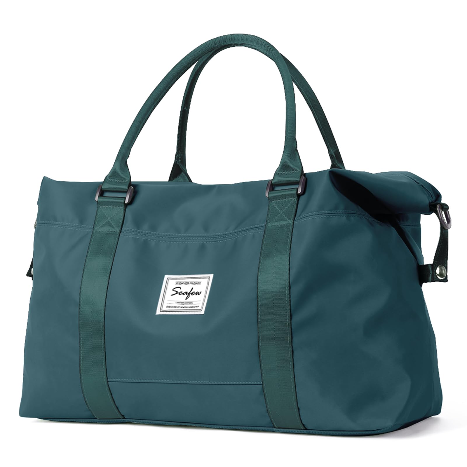 SZLX Ryanair Cabin Bag 40x30x20 Duffel Bag, Ryanair Airlines Cabin Bag 40x20x25 Underseat Foldable Travel Duffel Bag Holdall Tote Carry on Hand Luggage Overnight for Women and Men(Olive Green) — view 35