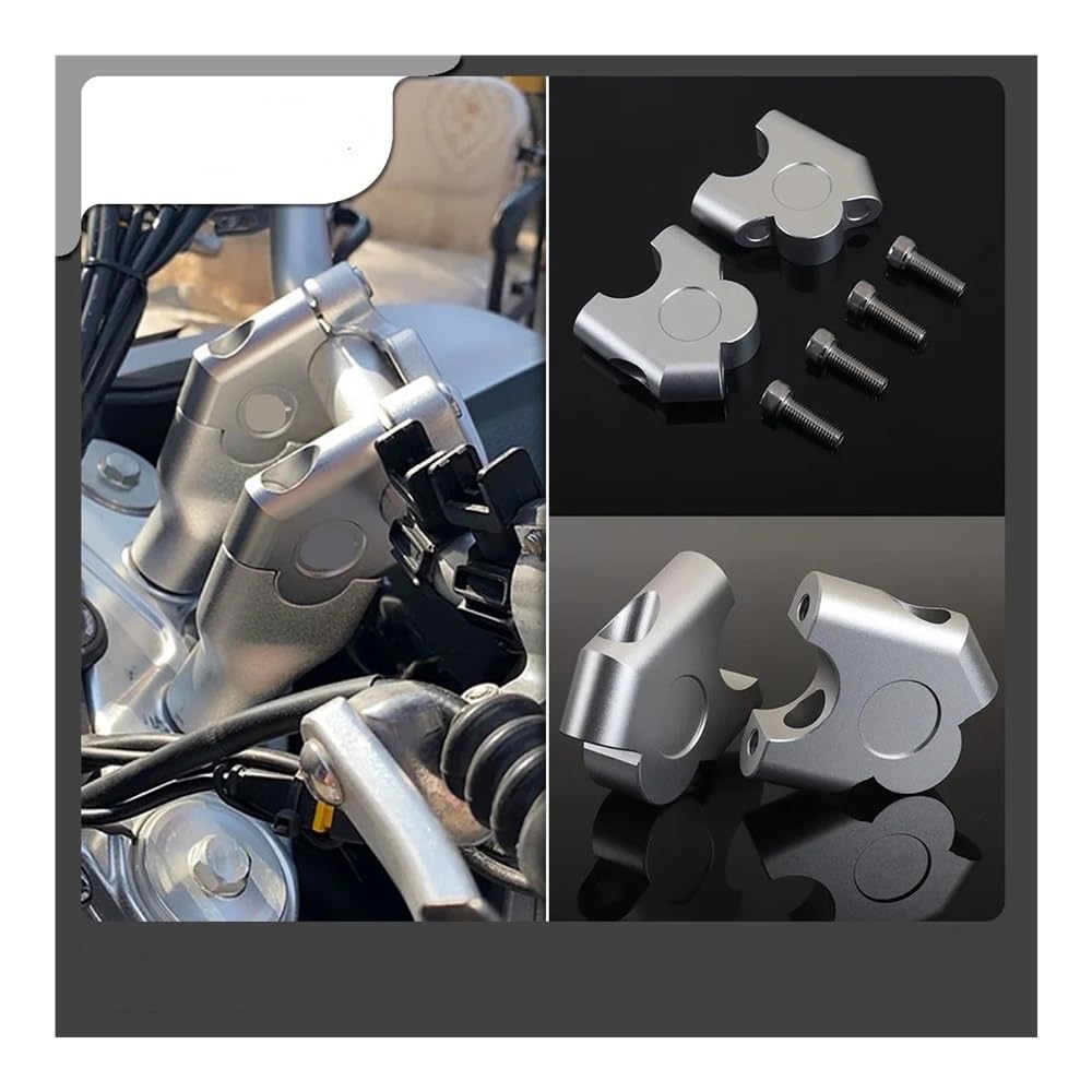 Lenkerbefestigungsklammer Für Loncin 500DS 650DS 500 DS 650 Zubehör Motorrad-Lenkererhöhungshalterung Lenkerklemmung Lenkererhöhungsadapter