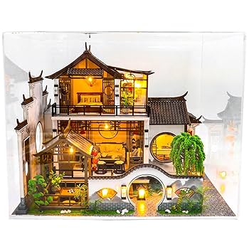 ゆうあ　ミニチュアハウス Amazon | VAABKL(みき) 1/24 ドールハウス ミニチュア 手作り