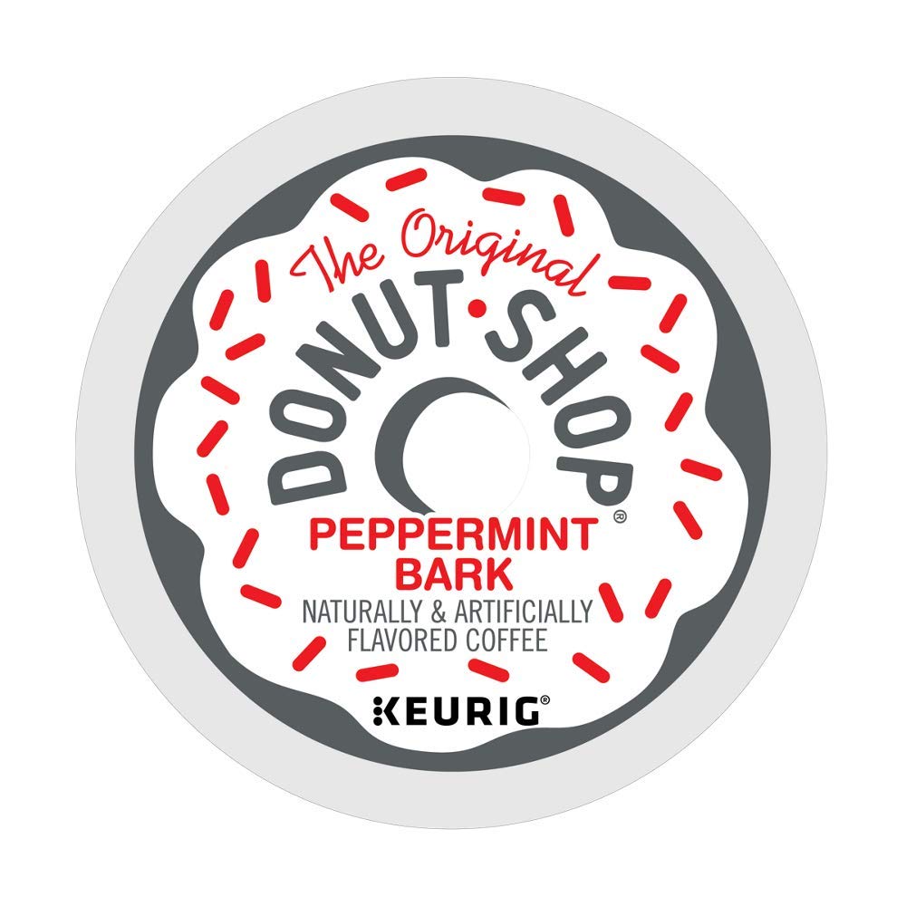 peppermint bark donut