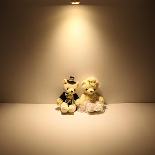 Miniatura 2 de Tento Lighting E17 Bombilla LED R14 Reflector 5.5w 450 lúmenes base intermedia 40w bombilla halógena de repuesto blanco cálido paquete de 4