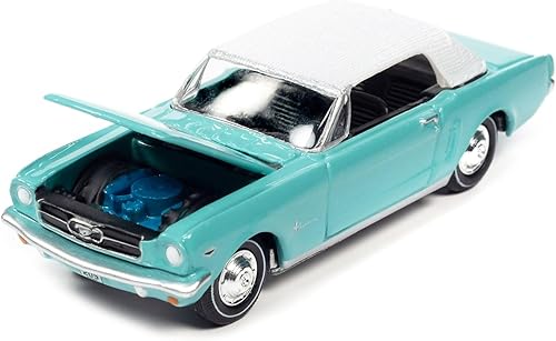 Johnny Lightning JLPC008 Cultura Pop 1965 Coche Mustang 007 60 Años Bono