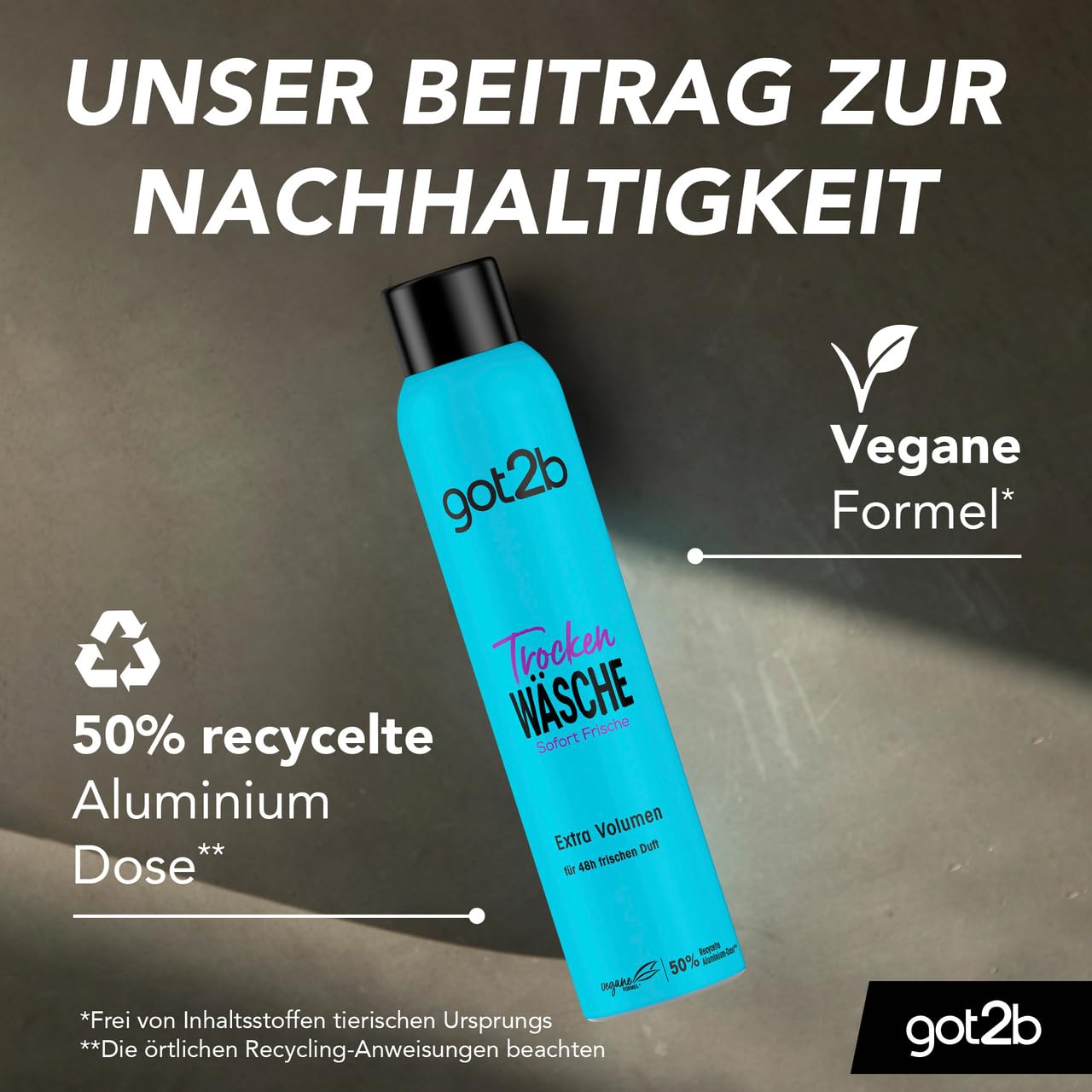 got2b Schwarzkopf Shampoo a secco extra volume (2 x 200 ml), shampoo a secco con effetto fresco istantaneo e volume boost, shampoo a secco senza residui, fino a 48 ore di profumo