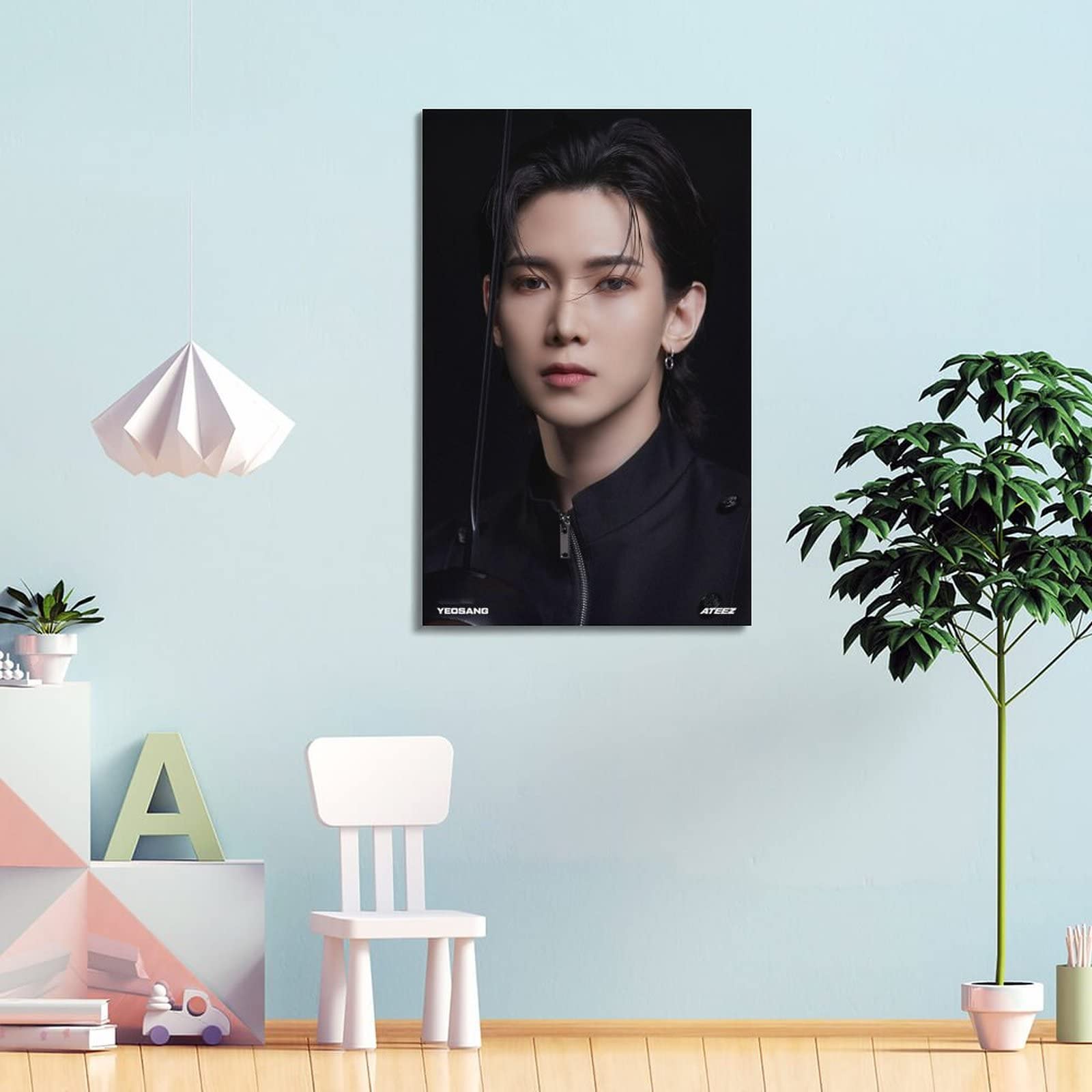 Poster Toile ATEEZ SEONGHWA – Impression Haute Qualité 30 X 45 Cm, Décoration Murale Moderne Pour Chambre Ou Salon