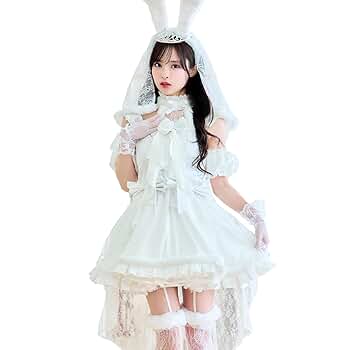 新品 コスプレ衣装 ウエディングヴェールバニー【Malymoon/マリームーン】 即日発送】【藤咲凪着用】ウエディングヴェールバニー