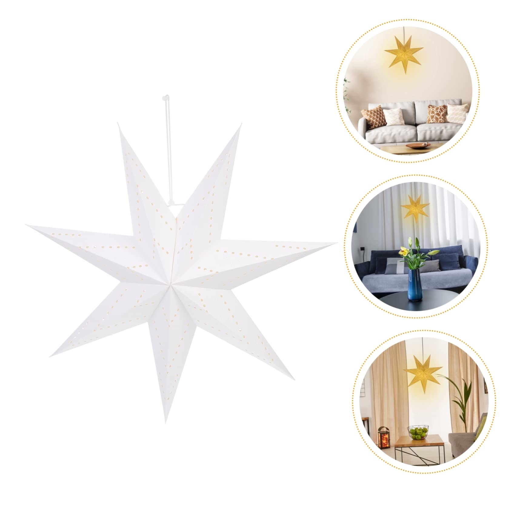 ARTIBETTER 3sets Light Cover Adornment Christmas Decor Creative and Unique Design 2pcs*3