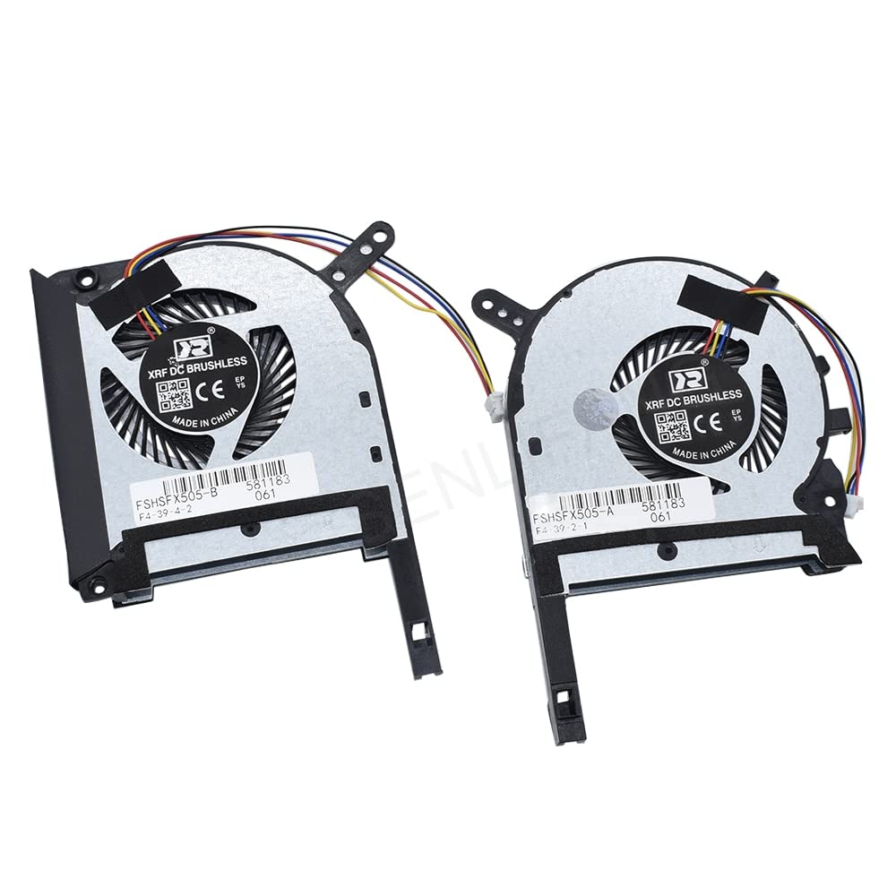 Laptop Cooler Cooling Fans Voor Asus FX506 Tuf Gaming FX506L FX506I FX506H FX506LU Hij Computer Processor Radiator 13NR00S0M09011  7