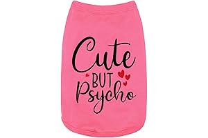 XS Girl Dog Clothes: Soft and Expressive Cotton Apparel for Small and Medium Furry Friends