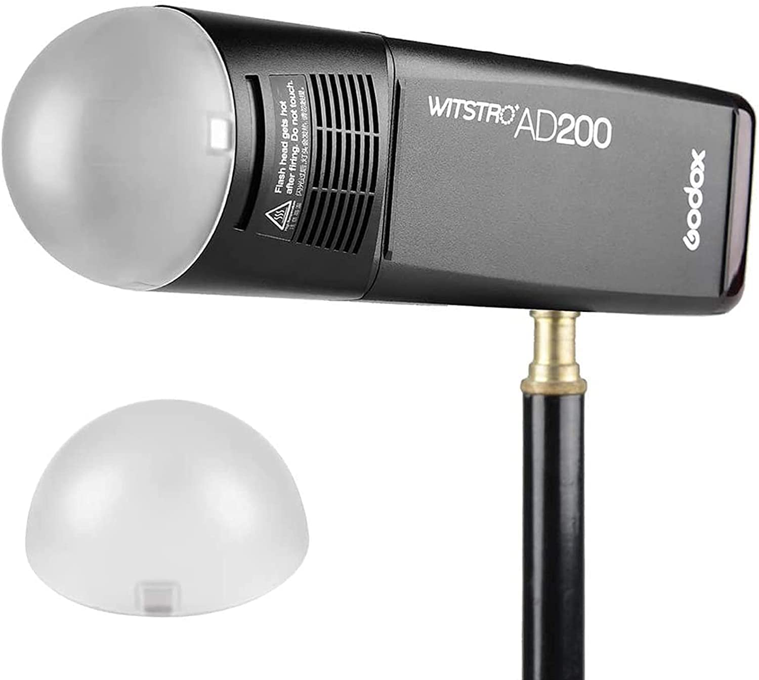 Godox AK-R11 Dome Diffusore,Compatibile con Godox V1, V1Pro, Godox AD100Pro, AD200 Pro, AD200, H200R