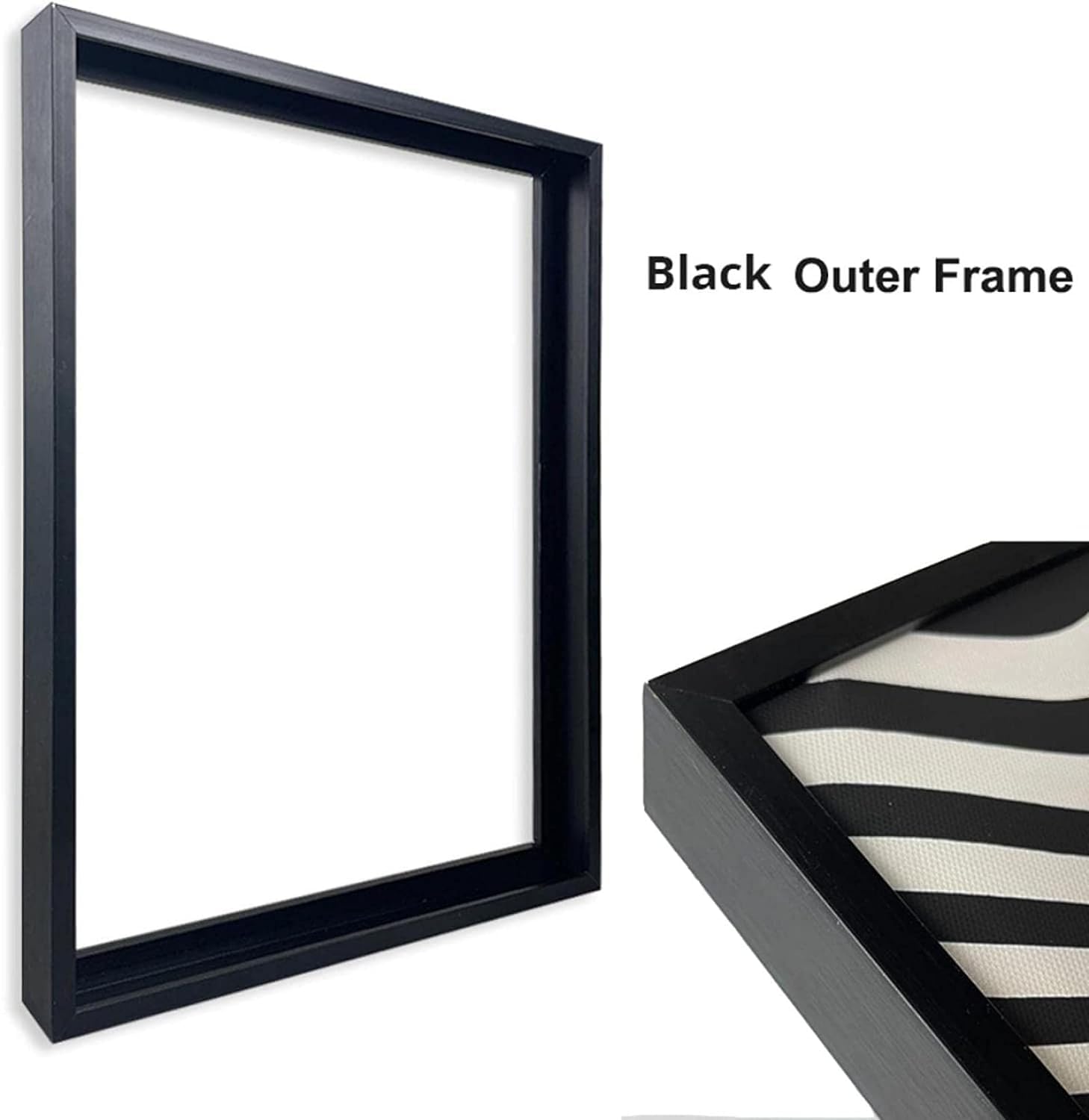 IXEHOH Minimalistische Schwarz-Weiß Treppenhaus Leinwanddruck Vertikale Wandkunst, Moderne Architektur Fotografie Poster & Kunstdrucke für Wohnzimmer, Büro, Schlafzimmer Wohndeko 20x30cm