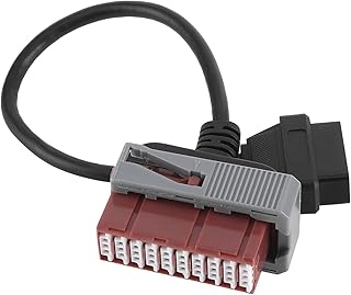 Shanrya Cabo de detecção de falhas de 30 pinos, cabos de diagnóstico, peças automotivas, cabos de diagnóstico de 30 pinos, para cabo extensor de carro
