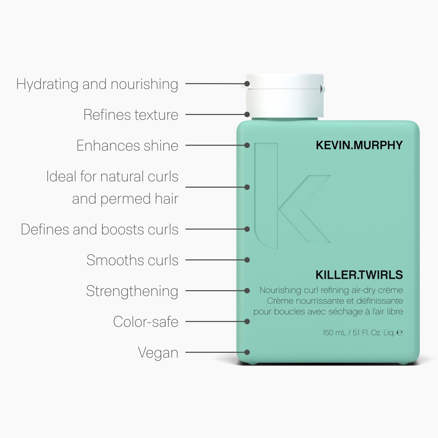 KEVIN MURPHY Killer Twirls Nourishing Curl Refining Creme 150 ml