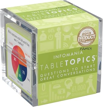 TABLETOPICS Family Infomania Questions to Start Great Conversations