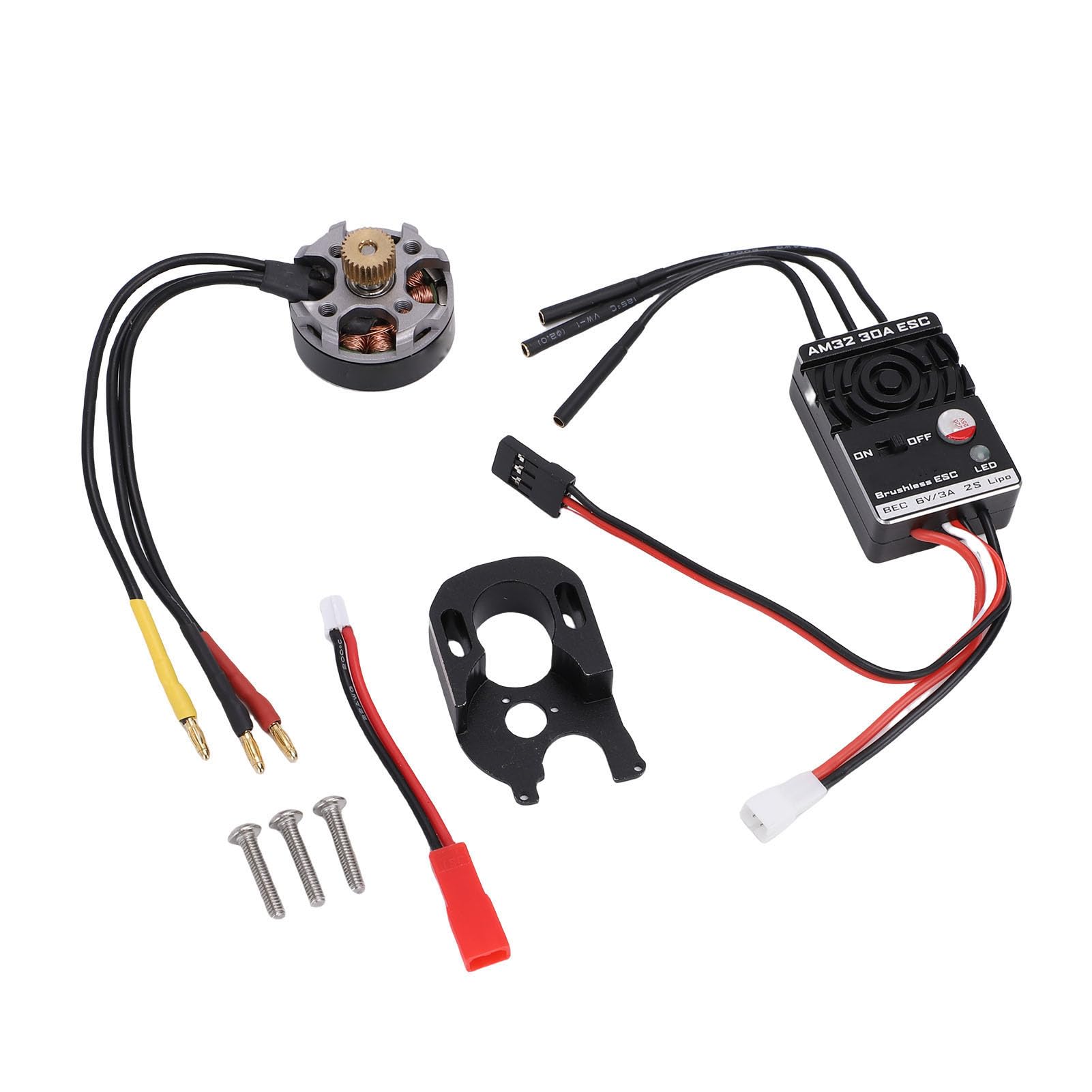 Diyeeni Silnik Bezszczotkowy z Regulatorem Obrotów 30A do Axial SCX24,