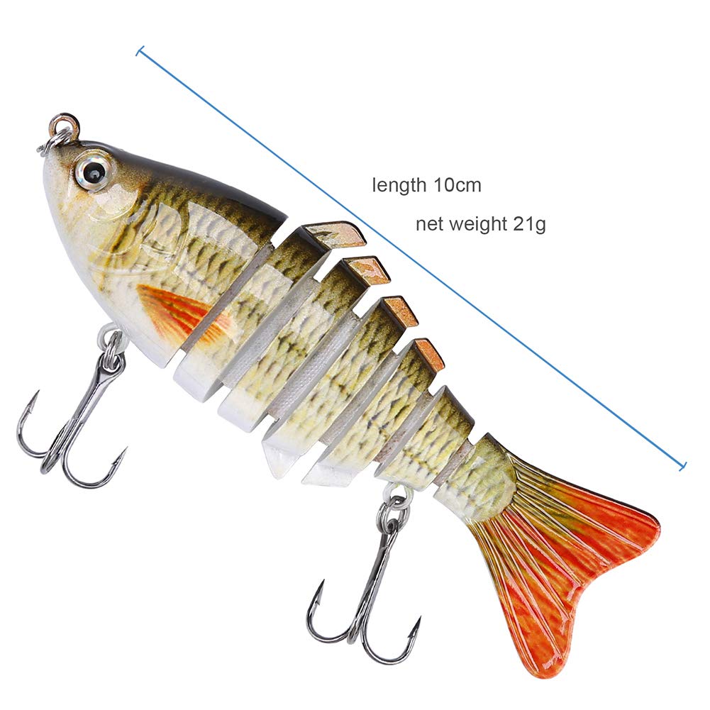 Amazon.co.jp: 本物そっくりの釣りルアー バス、トラウト、ウォール