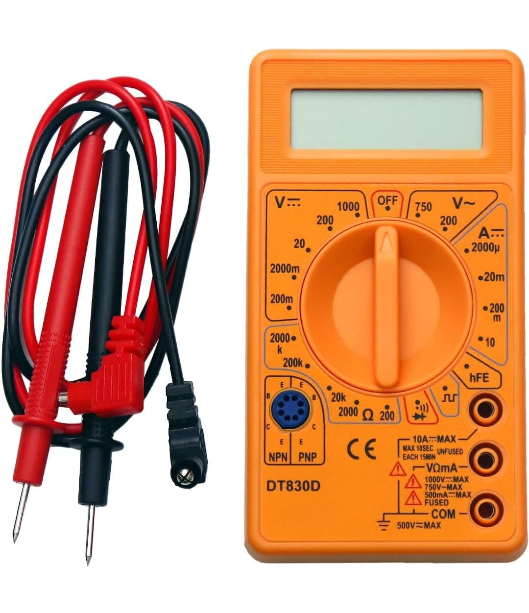 Digital Multimeter LCD AC DC Measuring Voltage Current (B0CXXD1PGT) Amazon Price History, Amazon Price Tracker