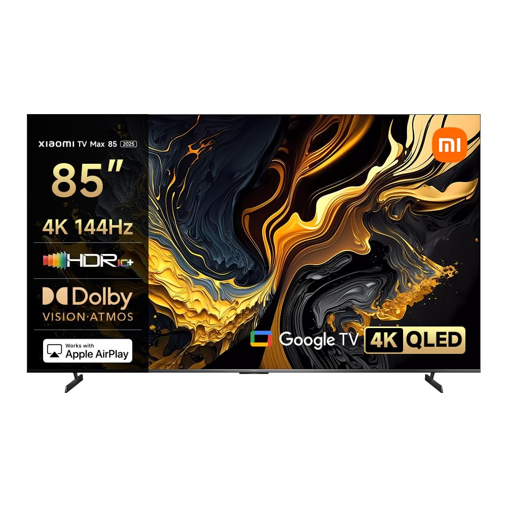 XIAOMI Televisor 85” QLED 4K UHD Google TV 144 Hz